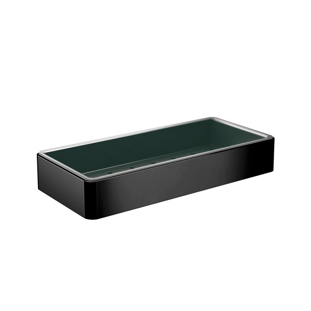 EMCO 054513302<br>Loft 黑色方形置物籃  |衛浴配件|品牌|EMCO
