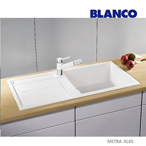 BLANCO METRA XL 6S<br>515136 廚用花崗岩水槽<br> (白色/ 100x50 cm)  |廚用水槽|BLANCO