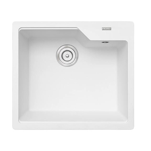 FRANKE<br>Mythos Fusion UBG 610-56<br>結晶花崗石水槽 (白色)<br>(56 x 50 cm)  |廚用水槽|FRANKE