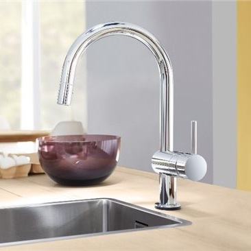 GROHE 32918.000<br>MINTA 廚房伸縮龍頭/一段出水  |廚用龍頭|GROHE