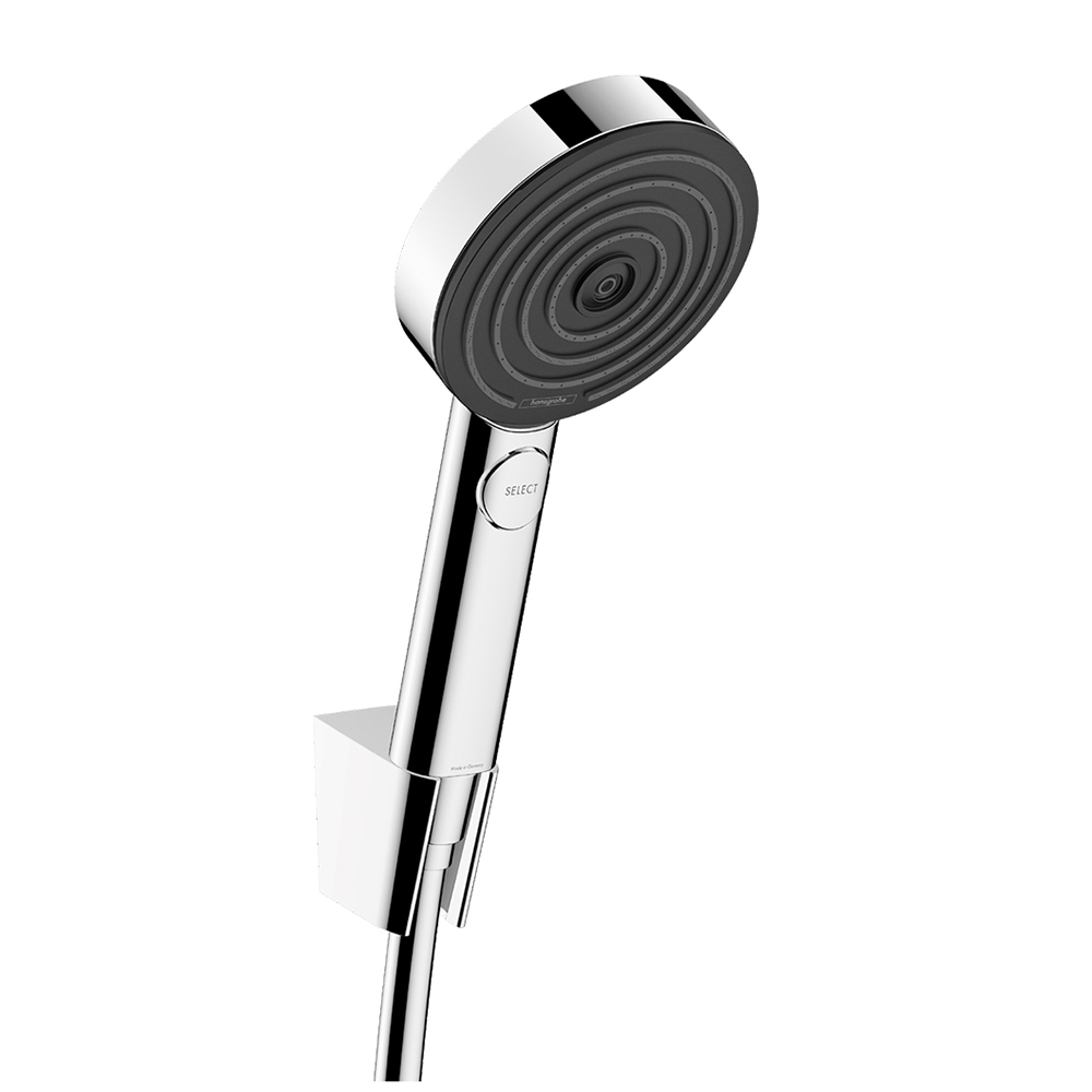 Hansgrohe 24303000<br>Pulsify Select S<br>三段式蓮蓬頭組<br>(含160公分軟管/鉻色)  |淋浴花灑|HANSGROHE|蓮蓬頭