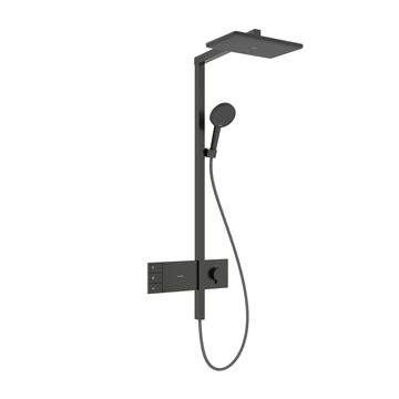 Hansgrohe 24590340<br>Raindance Alive Q<br>恆溫淋浴花灑組<br>(二出水 / 霧黑鉻)