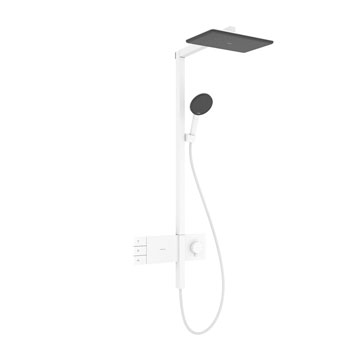 Hansgrohe 24590700<br>Raindance Alive Q<br>恆溫淋浴花灑組<br>(二出水 / 霧白)