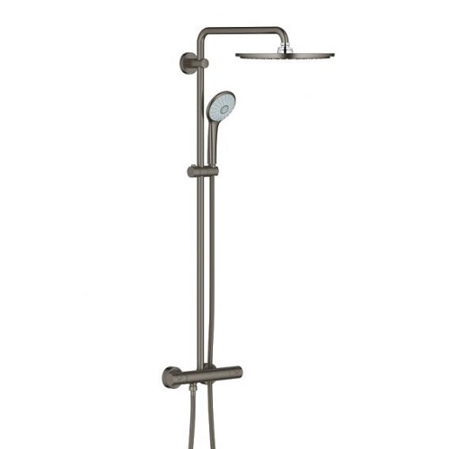 GROHE 26075.AL0<br>Euphoria XXL System 310  定溫淋浴組(石墨黑)  |黑色系列|浴用龍頭 / 花灑