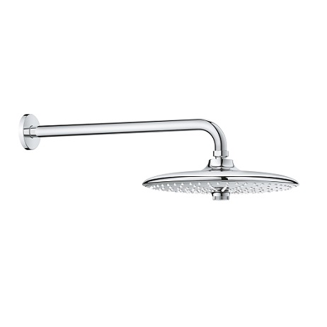 GROHE 26455.000<br>Euphoria 260 圓形-頭頂花灑(含 壁面上固定桿 28.2cm)  |淋浴花灑|GROHE|頭頂花灑