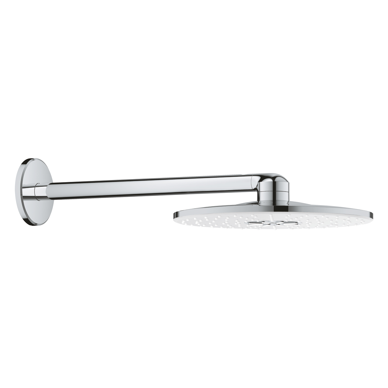 GROHE 26475.LS0<br>Rainshower SmartActive 310<br>圓形頭頂花灑盤組(含 花灑埋壁軸心、壁面上固定桿 43cm)<br>(鉻色)產品圖