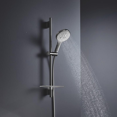 Grohe 26575.000<br>蓮蓬頭滑桿組60cm  |淋浴花灑|GROHE|蓮蓬頭伸降桿/掛座/淋浴柱 套組