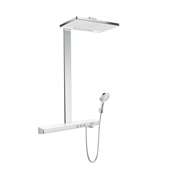 Hansgrohe 27109400<br>Rainmaker Select 460<br>定溫淋浴組 2種水流  |淋浴花灑|HANSGROHE|蓮蓬頭伸降桿/掛座/淋浴柱 套組