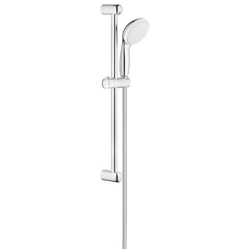 Grohe 27853.001<br>蓮蓬頭滑桿組60cm  |淋浴花灑|GROHE|蓮蓬頭伸降桿/掛座/淋浴柱 套組