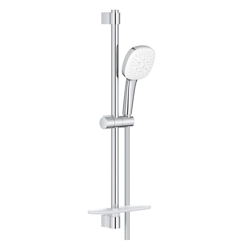 GROHE 27929.003<br>TEMPESTA 110 Cube<br> 60cm淋浴滑桿組(鉻色)  |淋浴花灑|GROHE|蓮蓬頭伸降桿/掛座/淋浴柱 套組