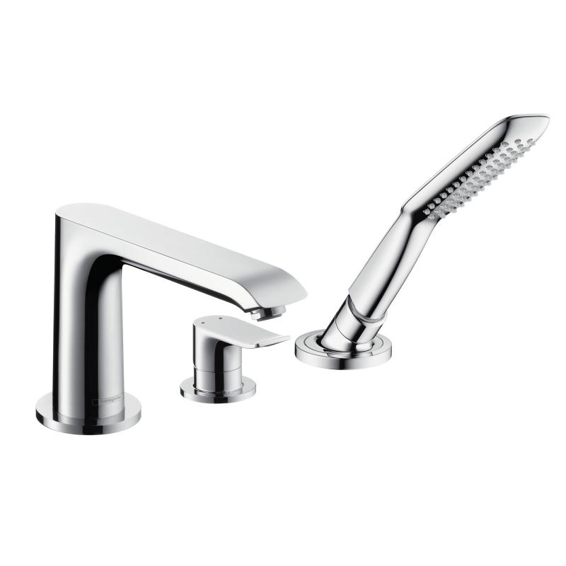 Hansgrohe 31190000<br>Metris 三件式缸上型浴缸龍頭 <br>(含 埋壁軸心)  |浴缸龍頭|HANSGROHE|浴缸上龍頭