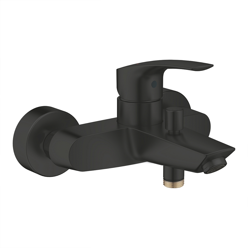 GROHE 33300.2433<br>EUROSMART<br>單槍浴缸龍頭 (霧黑)  |黑色系列|浴用龍頭 / 花灑
