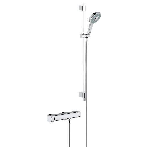 GROHE 34281.001<br>2000定溫淋浴龍頭組  |浴缸龍頭|GROHE|淋浴用龍頭(無下出水)