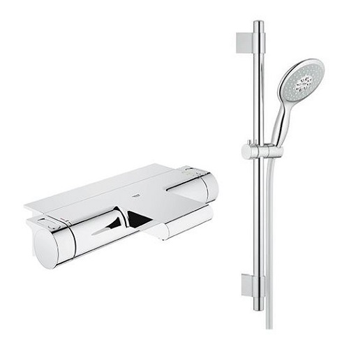 GROHE 34464.001+27736.001<br>Grohtherm 2000 NEW<br>定溫淋浴龍頭組  |浴缸龍頭|GROHE|浴缸龍頭