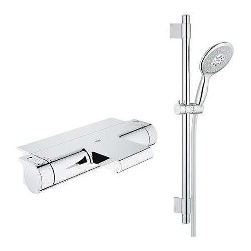 Infecteren auteursrechten anker GROHE 34464.001+27736.001<br>Grohtherm 2000 NEW<br>定溫淋浴龍頭組- 浴缸龍頭- GROHE -  浴缸龍頭- 產品介紹- 金時代進口衛浴展售中心專營進口品牌:KOHLER衛浴|LAUFEN衛浴|GROHE龍頭|HANSA龍頭|HANSGROHE龍頭