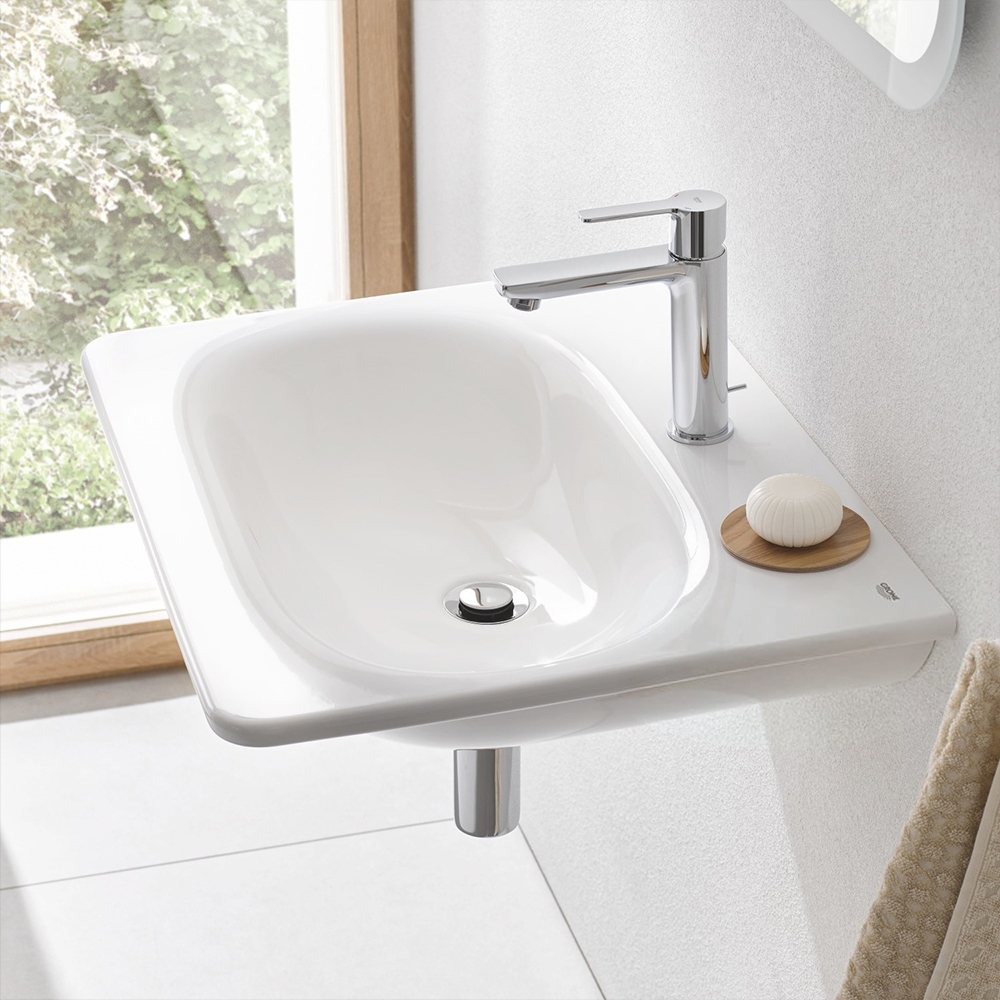 GROHE 39564.00H<br>ESSENCE 單孔壁掛式面盆<br>(70x48.5cm)  |面盆|GROHE|壁掛盆