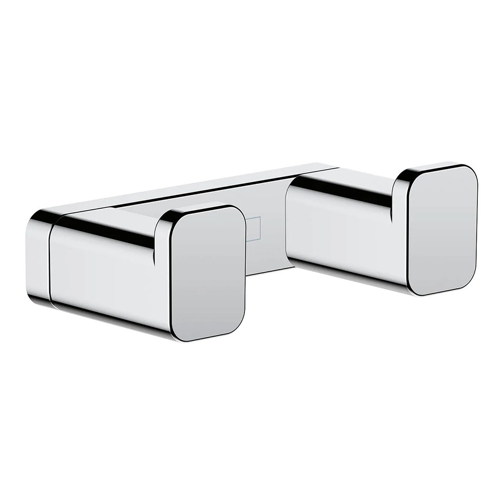 Hansgrohe 41755.000<br>AddStoris<br>雙衣鉤/毛巾鉤 (鉻色)  |衛浴配件|品牌|HANSGROHE