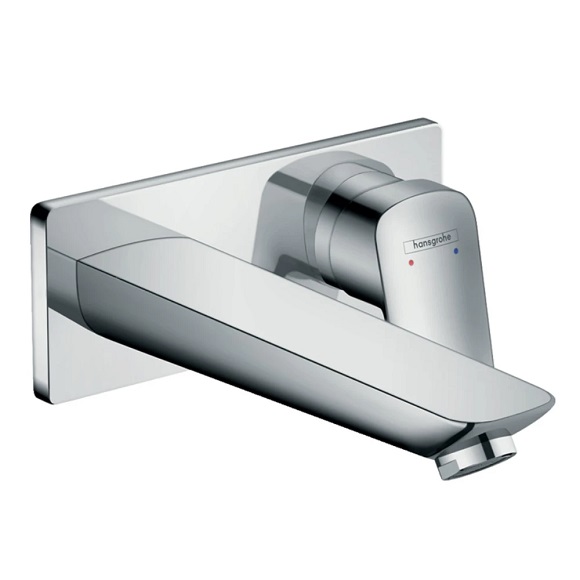 Hansgrohe  71220000<br>Logis 壁式面盆龍頭 <br>含軸心產品圖