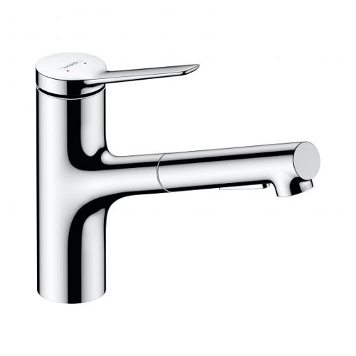 Hansgrohe  74800000 <br>Zesis M33 廚用伸縮龍頭 (亮鉻色)  |廚用龍頭|Hansgrohe