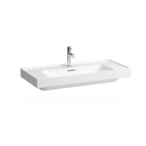 LAUFEN 81011.9<br>MEDA 檯面盆 白色<br>(100x46cm)  |面盆|LAUFEN|檯上盆
