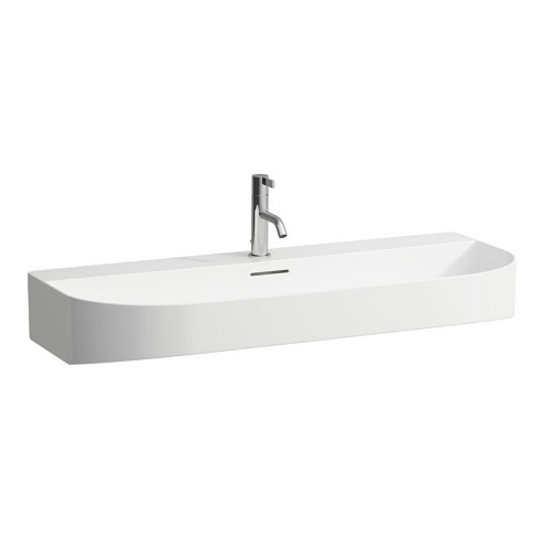 LAUFEN 81034.7.400.104.1<br>SONAR 掛壁式面盆<br>LCC (100x42cm)  |面盆|LAUFEN|壁掛盆