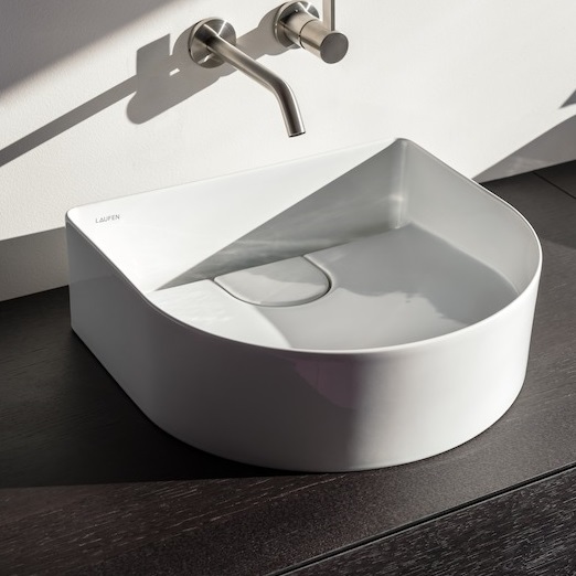 LAUFEN 81234.2 <br>SONAR  立式檯面盆<br>LCC  (41x36.5cm)  |面盆|LAUFEN|檯上盆