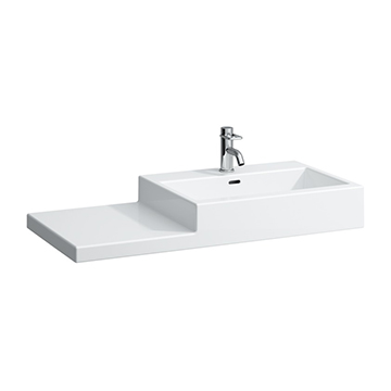 LAUFEN 81843.1<br>LIVING CITY 檯面盆(左檯面) <br>(100x46cm)  |面盆|LAUFEN|檯上盆