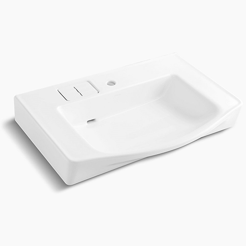 〝KOHLER 促銷商品〞<br>K-22779T-1-0<br>Family Care 80cm 單孔檯面盆<br> (80 x55.8 cm)  |面盆|KOHLER|檯上盆