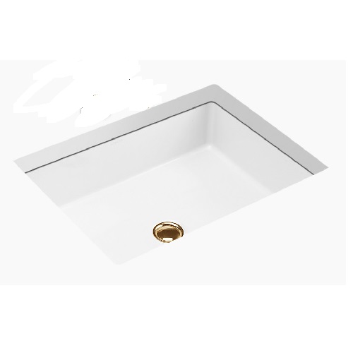 〝KOHLER 促銷商品〞<br> K-2889X-0 <br>Verticyl 方形下嵌盆<br>(57.5x42.1 cm)  |面盆|KOHLER|下崁盆