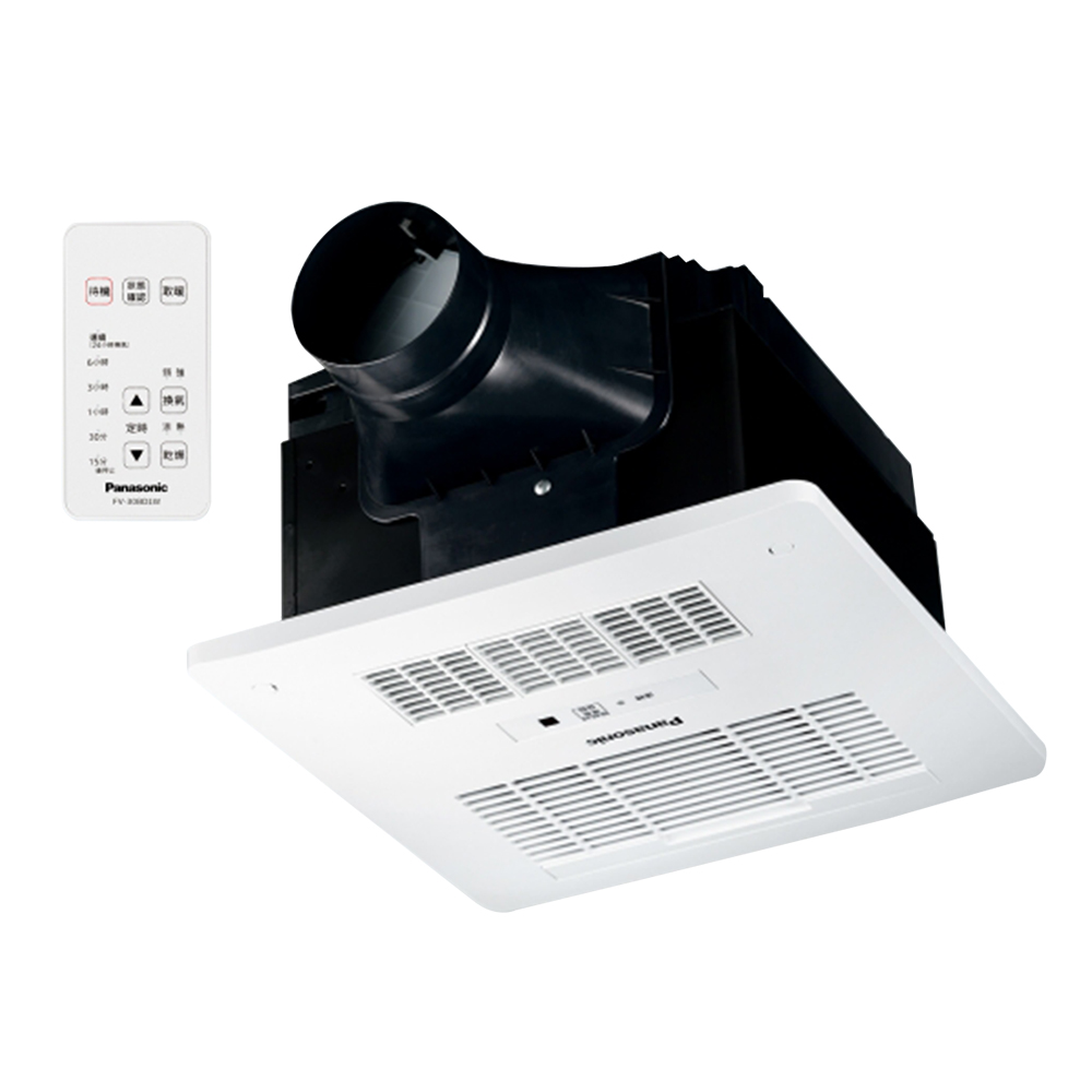 Panasonic國際牌<br>FV-30BD1R (110V) /<br>FV-30BD1W (220V)<br>浴室暖風乾燥機<br>(DC馬達/無線遙控)  |浴室暖房換氣設備|Panasonic