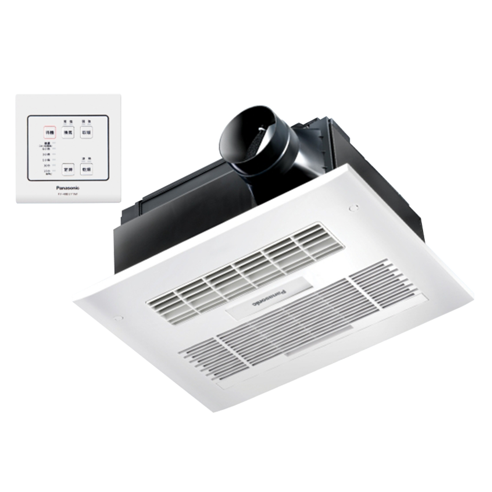 Panasonic國際牌<br>FV-40BUY1R (110V) /<br>FV-40BUY1W (220V)<br>浴室暖風乾燥機<br>(單馬達/有線遙控)  |浴室暖房換氣設備|Panasonic