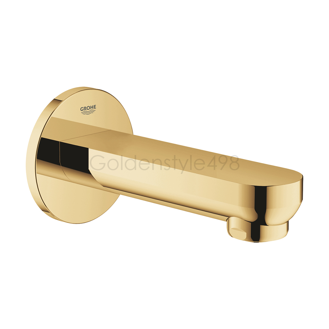 ★GROHE 13261.GL0<br>EUROSMART COSMOPOLITAN<br>壁上浴缸出水頭 <br>(冷冽金)  |金色系列|浴用龍頭 / 花灑