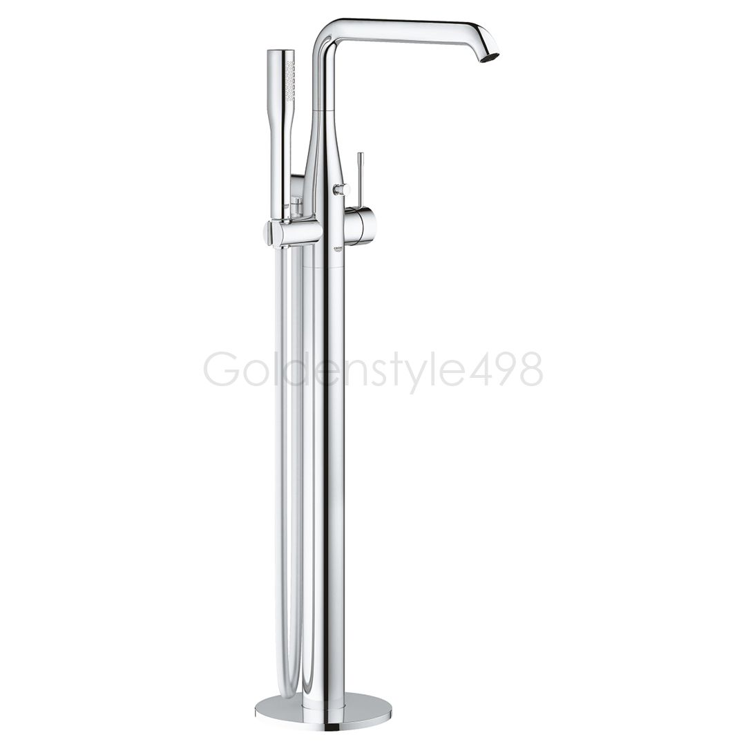 ★GROHE 23491.001<br>Essence New 立式浴缸龍頭組<br>(鉻色/無軸心)  |浴缸龍頭|GROHE|立柱式浴缸龍頭