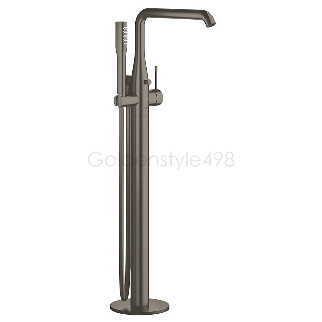 GROHE 23491.AL1<br>Essence New 立式浴缸龍頭組<br>(墨霧黑/含軸心)  |黑色系列|浴用龍頭 / 花灑