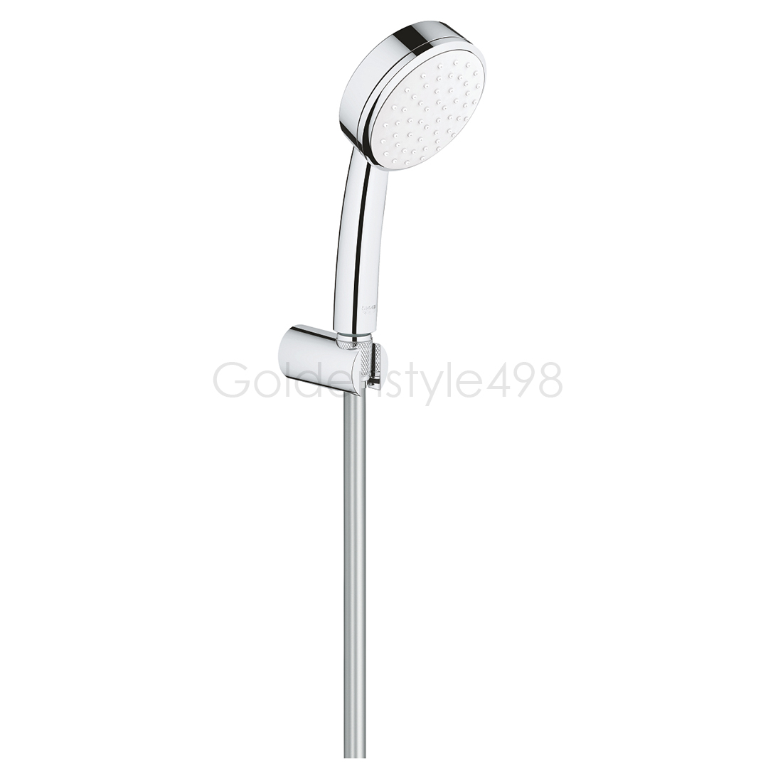 ★GROHE 26084.002<br>TEMPESTA COSMOPOLITAN 100<br>一段式蓮蓬頭掛勾組 (鉻色)  |淋浴花灑|GROHE| 蓮蓬頭