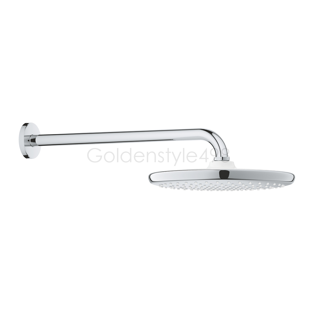 ★GROHE 26668.000<br>TEMPESTA 250<br>掛壁式頭頂花灑 25cm<br>(含 壁面上固定桿 38cm)  |淋浴花灑|GROHE|頭頂花灑
