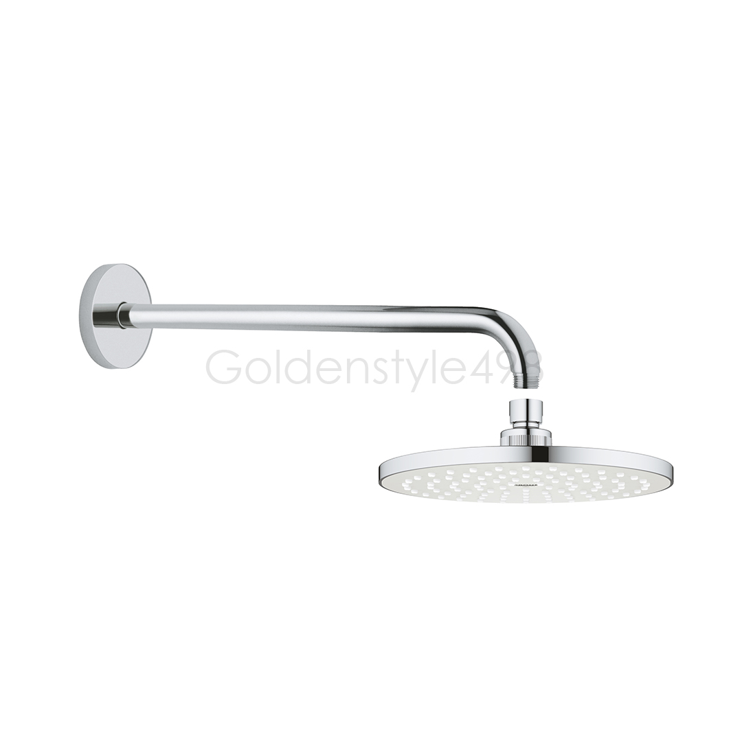 ★GROHE 27541.001-2IN1<br>TEMPESTA COSMOPOLITAN  200 掛壁式頭頂花灑組 20cm<br>(含 壁面上固定桿 37.2cm)  |淋浴花灑|GROHE|頭頂花灑