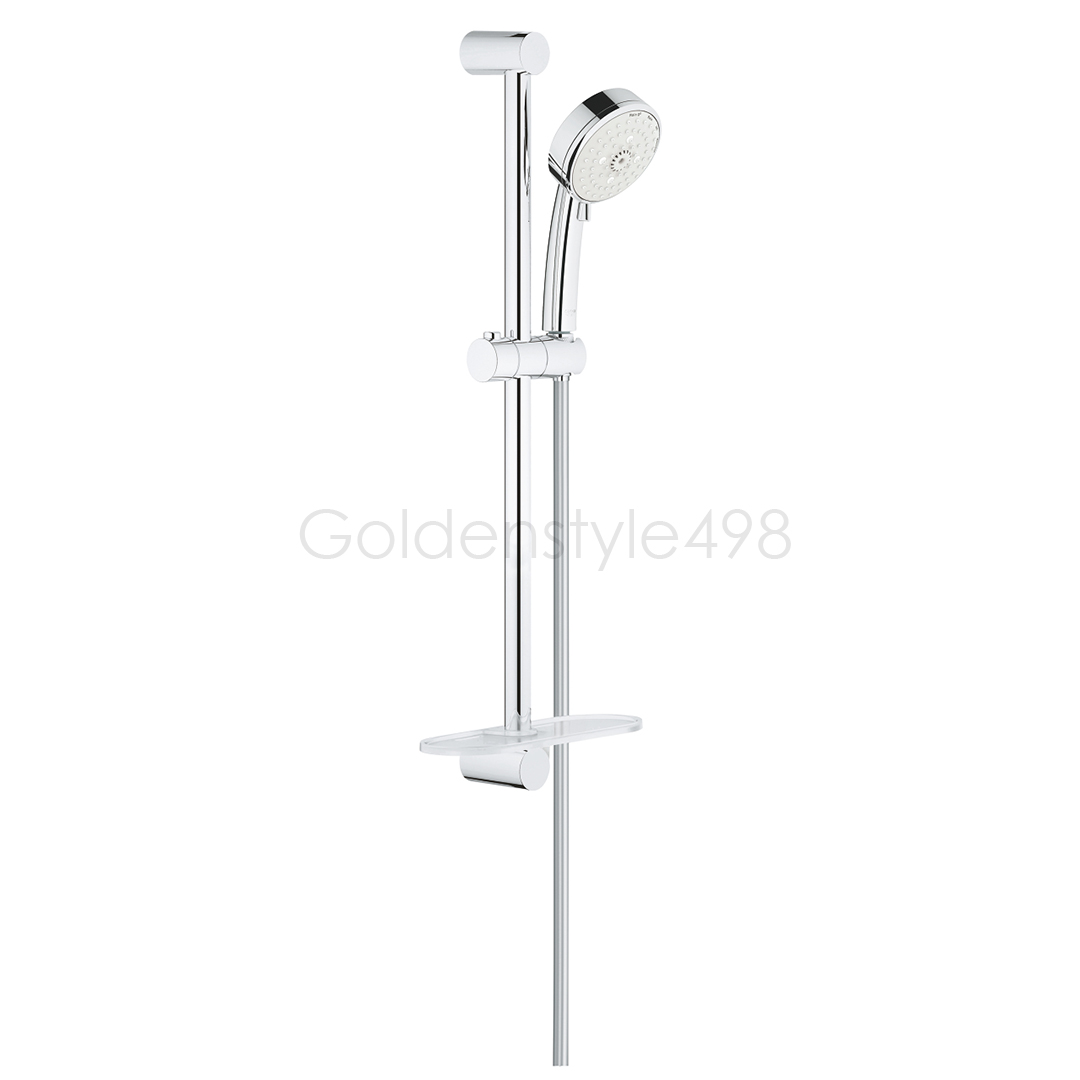 ★GROHE 27577.002<br>TEMPESTA COSMOPOLITAN<br> 60cm淋浴滑桿組(鉻色)  |淋浴花灑|GROHE|蓮蓬頭伸降桿/掛座/淋浴柱 套組