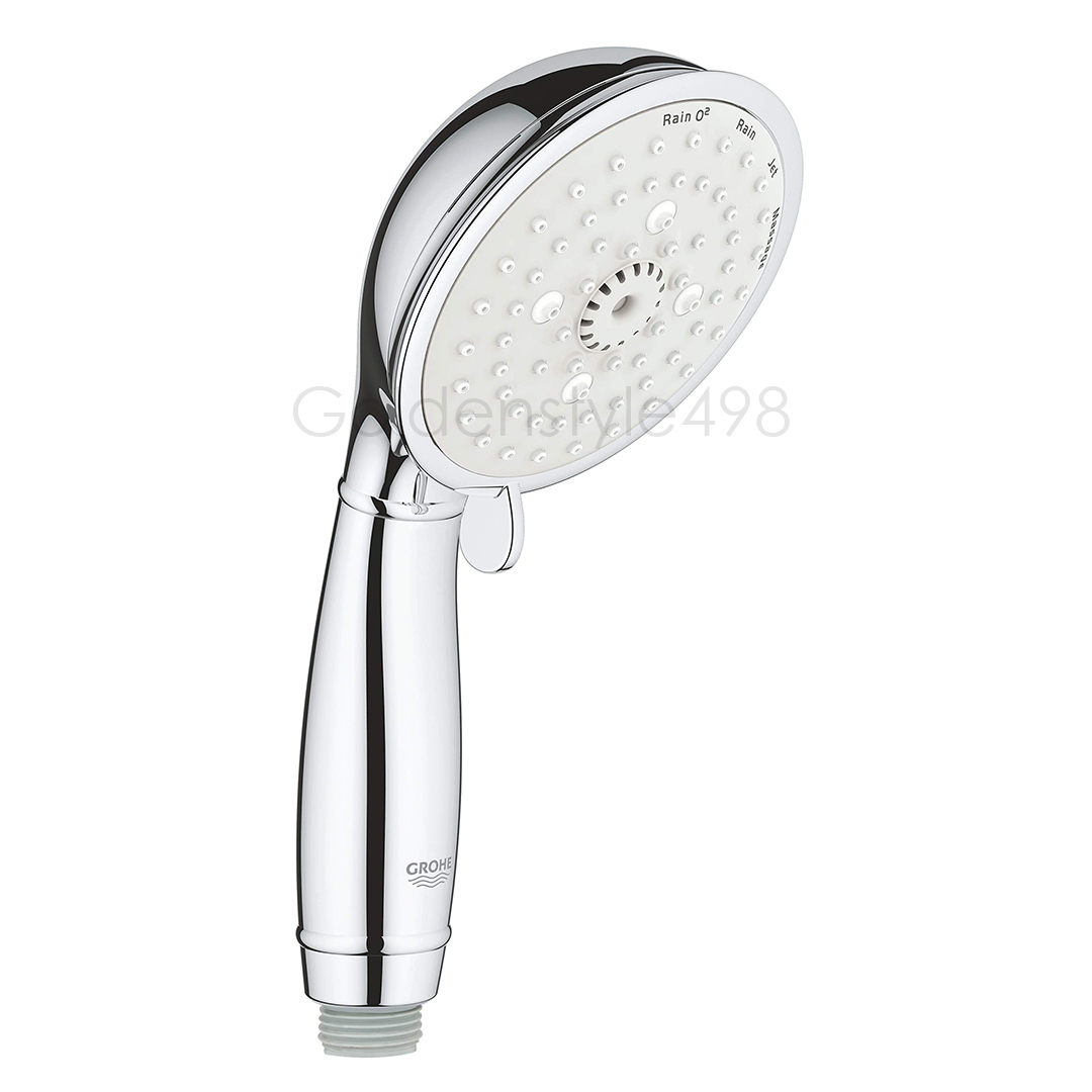 GROHE 27608.001<br>TEMPESTA RUSTIC <br>四段式蓮蓬頭(鉻色)  |淋浴花灑|GROHE| 蓮蓬頭