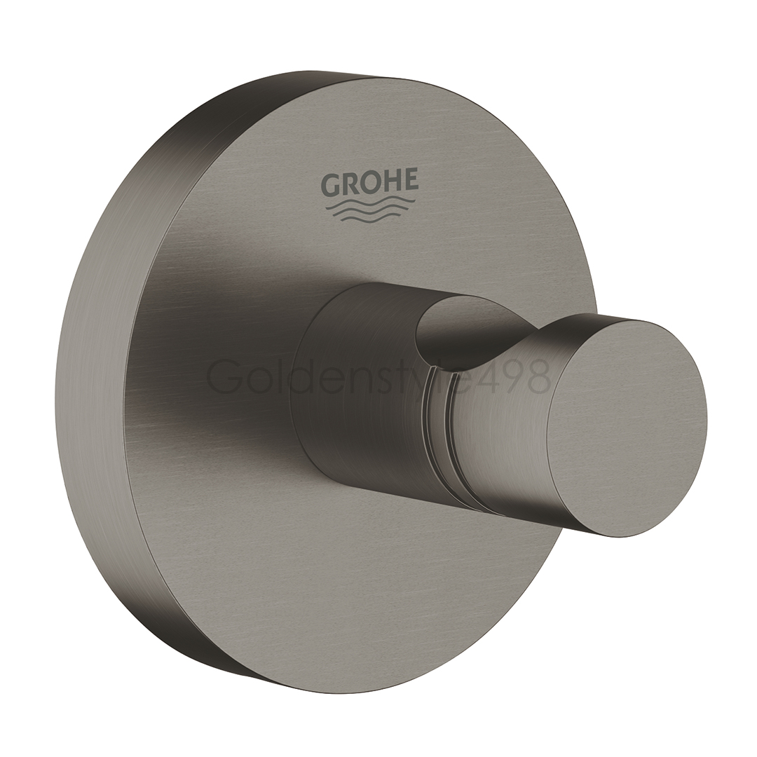 ★GROHE 40364.AL1<br>ESSENTIALS<br>衣鉤(墨霧黑)  |衛浴配件|品牌|GROHE