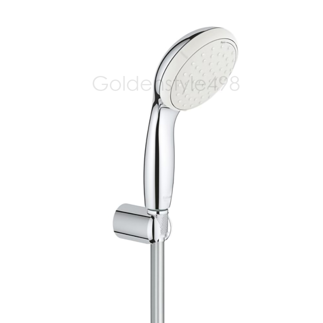 GROHE  27803.10E<br>TEMPESTA 100<br>二段式蓮蓬頭掛勾組<br>(節能型/鉻色)  |{門市現貨區 }