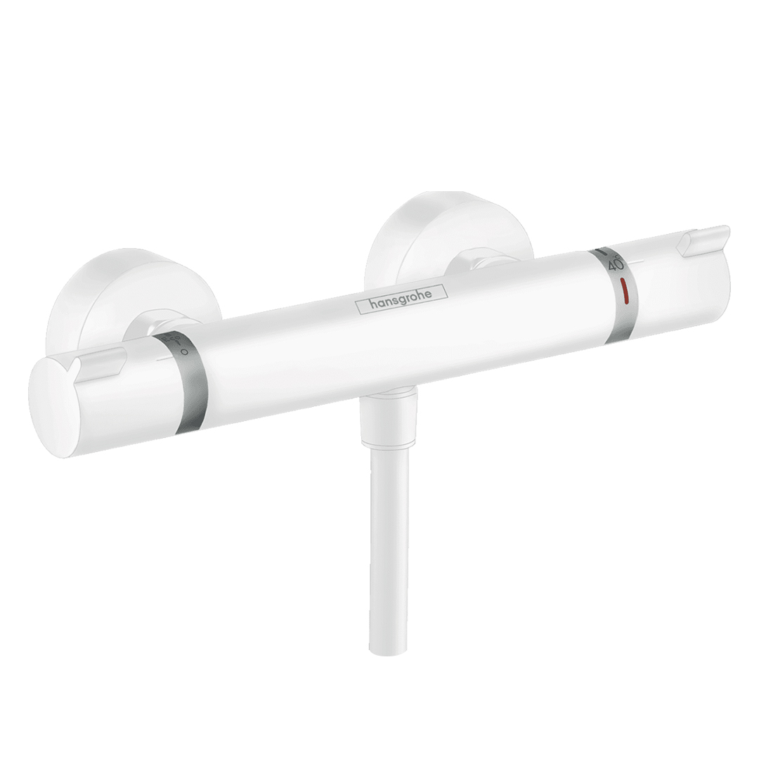 Hansgrohe 13116700<br>Ecostat Comfort <br>附牆恆溫淋浴龍頭 (霧白)  |黑色系列|浴用龍頭 / 花灑