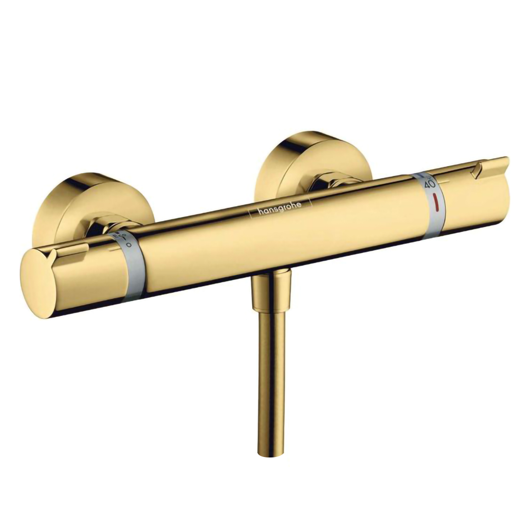 Hansgrohe 13116990<br>Ecostat Comfort <br>附牆恆溫淋浴龍頭 (亮金)產品圖