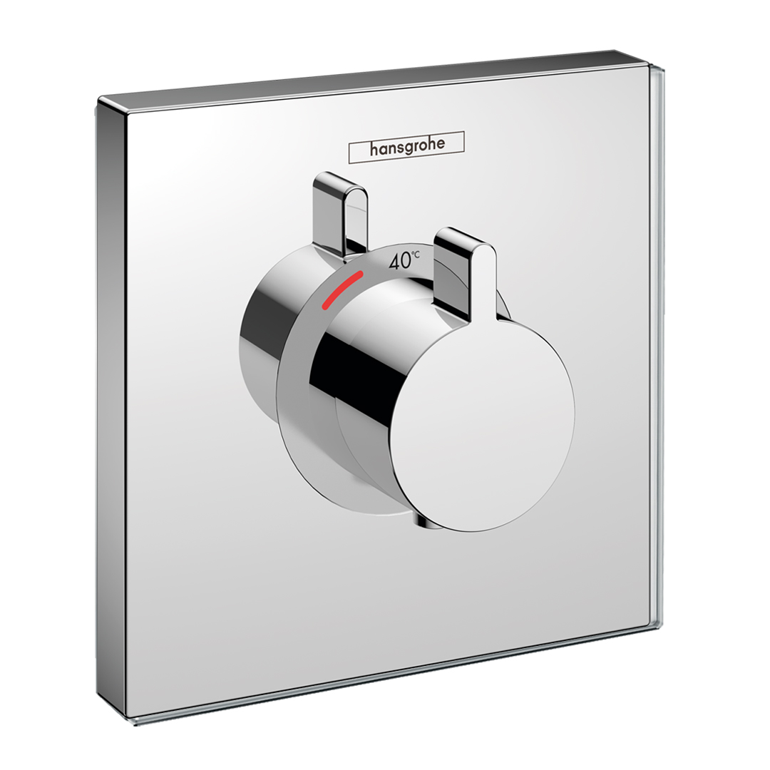 Hansgrohe 15760000<br>ShowerSelect<br>高流量定溫開關面板<br>(鉻色 / 不含軸心)產品圖