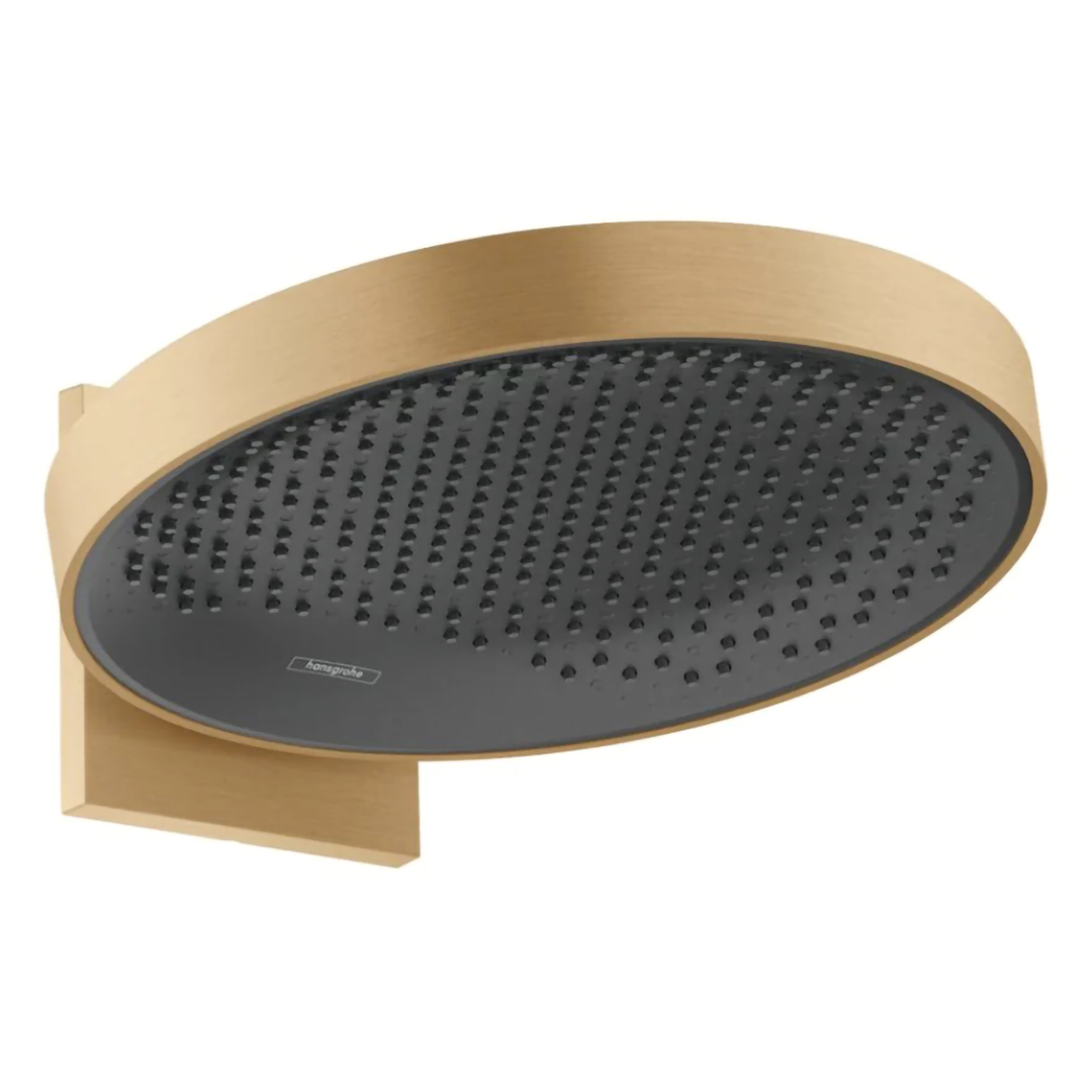 Hansgrohe 26230140<br>Rainfinty. 360<br>埋壁式頭頂花灑<br>(霧古銅 / 一種水流)  |金色系列|浴用龍頭 / 花灑