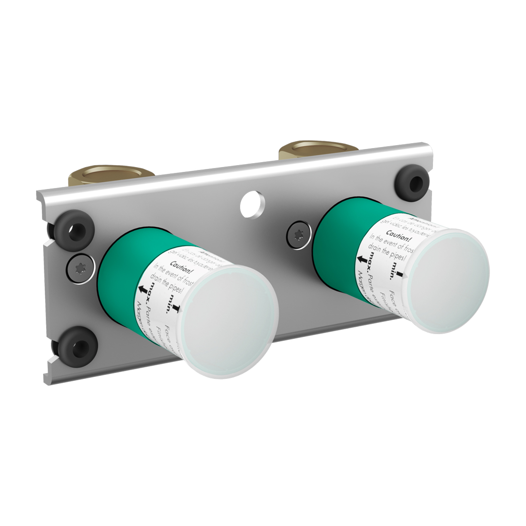 Hansgrohe 26840180<br>Rainfinty 360<br>壁埋式淋浴柱軸心(一段式)產品圖