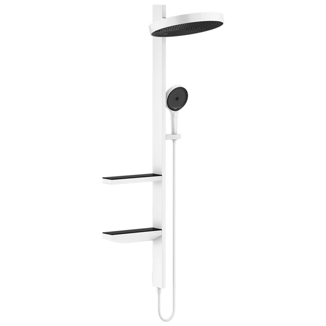 Hansgrohe 26842700<br>Rainfinty 360<br>恆溫淋浴花灑組<br>(二出水 / 霧白)  |淋浴花灑|HANSGROHE|蓮蓬頭伸降桿/掛座/淋浴柱 套組