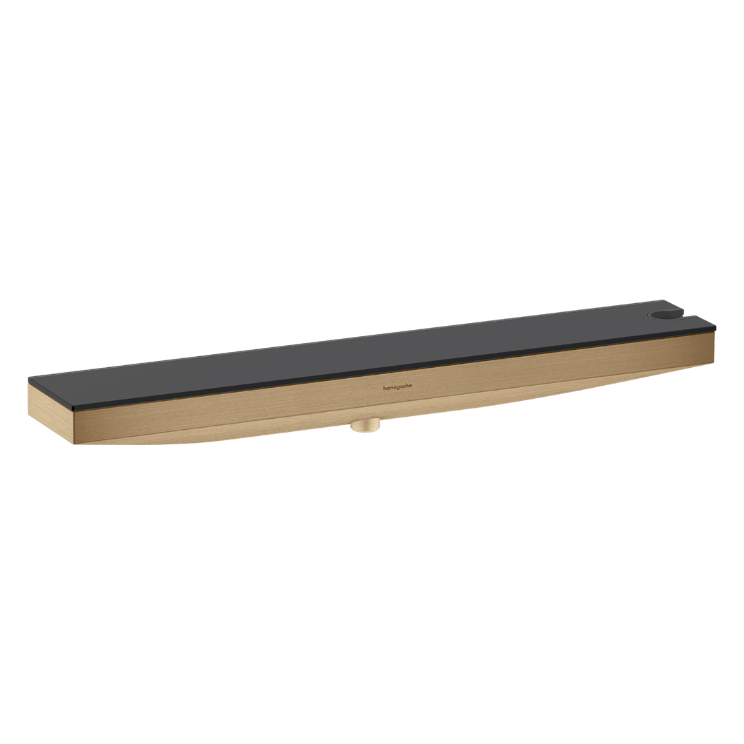 Hansgrohe 26858140<br>Rainfinty 500<br>埋壁式蓮蓬頭出水<br>(霧古銅 / 右側掛架)  |淋浴花灑|HANSGROHE|埋壁式出水口