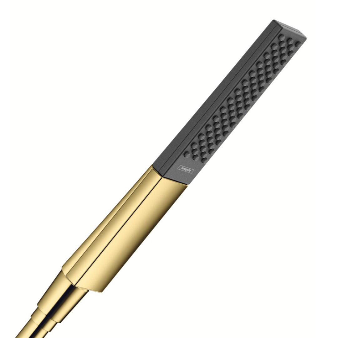 Hansgrohe 26866990<br>Rainfinity 100<br>一段式蓮蓬頭<br>(亮金)  |金色系列|蓮蓬頭