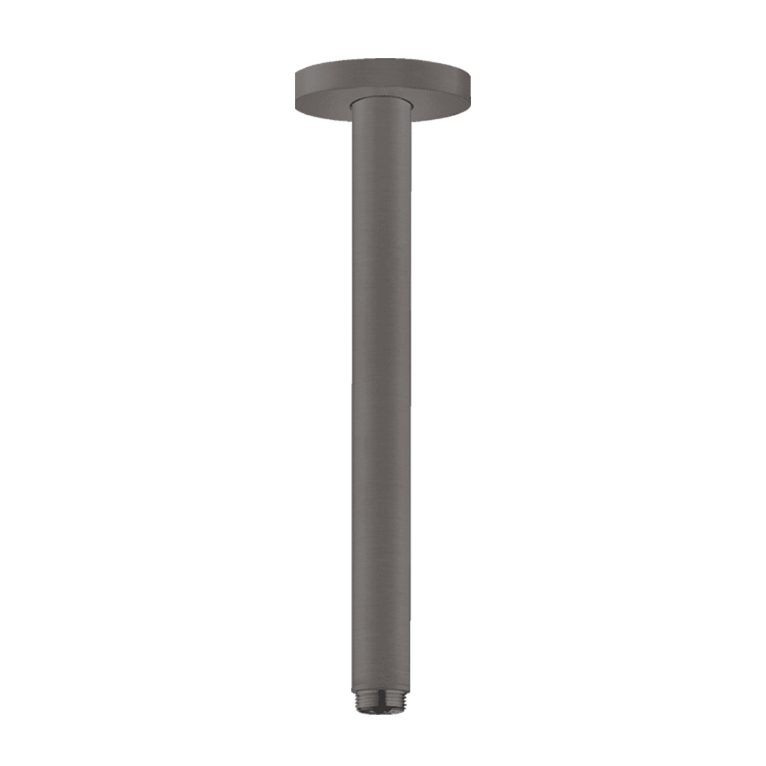 Hansgrohe 27389340<br>Ceiling connector S<br>天花板花灑臂<br>(30cm / 黑鉻)  |黑色系列|浴用龍頭 / 花灑